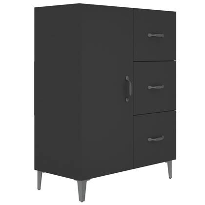 vidaXL Dressoir Zwart