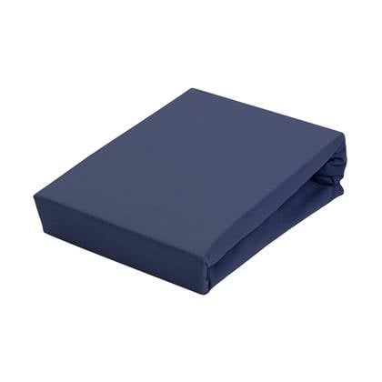Vandyck Jersey Supreme Hoeslaken 140 x 220 cm Blauw