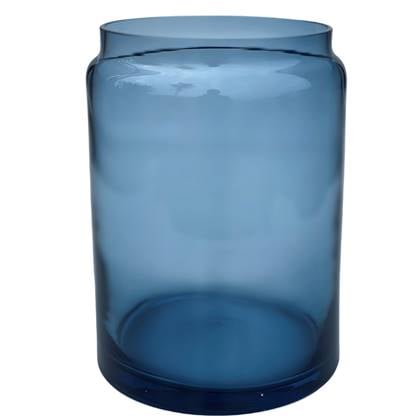 Bloemen Vaas | Dender | Vase The World | Blauw | Ø13 x H18 cm