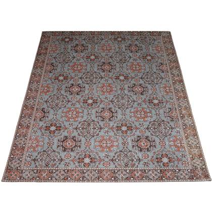 Veer Carpets - Vloerkleed Bojan Dullblue 200 x 290 cm