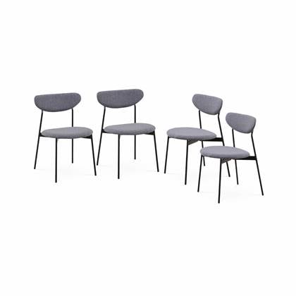 sweeek - Set van 4 scandinavische stoelen