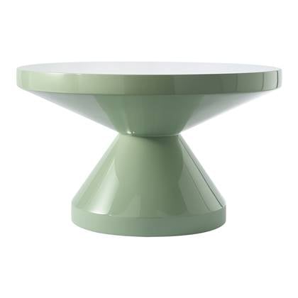 POLSPOTTEN Zig Zag Salontafel - Olive Groen