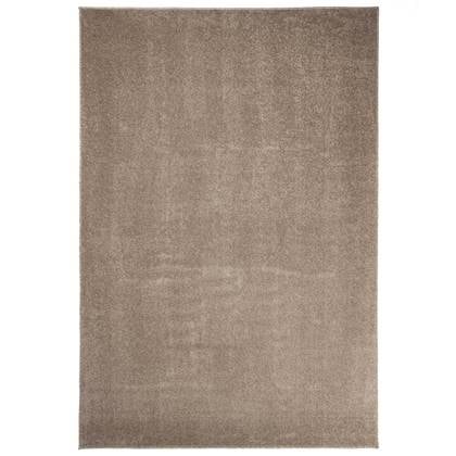 Tapeso Laagpolige loper Fine - - 80x200 cm Beige