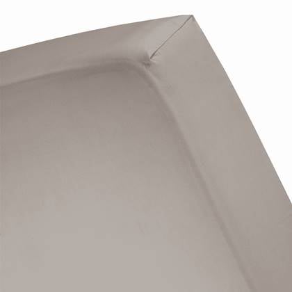 Cinderella Sundays - Hoeslaken (tot 25 cm) - Satijn - 140x200 cm - Bruin