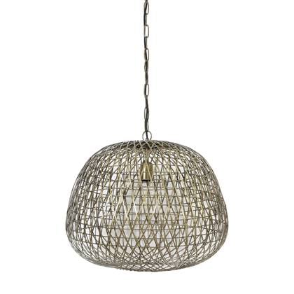 Light & Living - Hanglamp ALWINA - Ø50x44cm - Brons