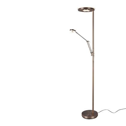 TRIO Barrie Vloerlamp - Oud brons