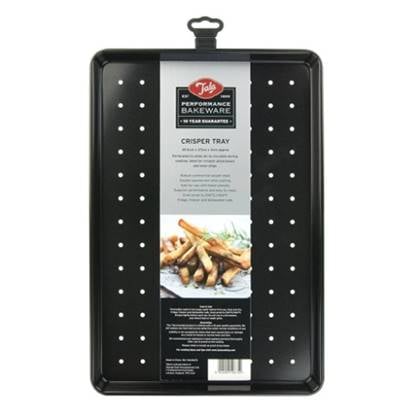 Tala - Crisper Tray Bakplaat, Geperforeerd, 39.5 x 27 x 2 cm - Tala | Zwart