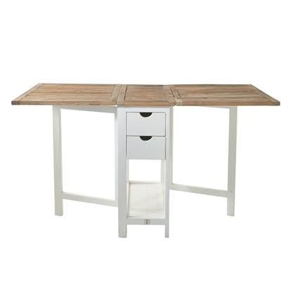 Rivièra Maison Wooster Street Bartafel 50/130/180 cm Bruin, Wit