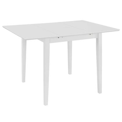 vidaXL Eettafel Wit