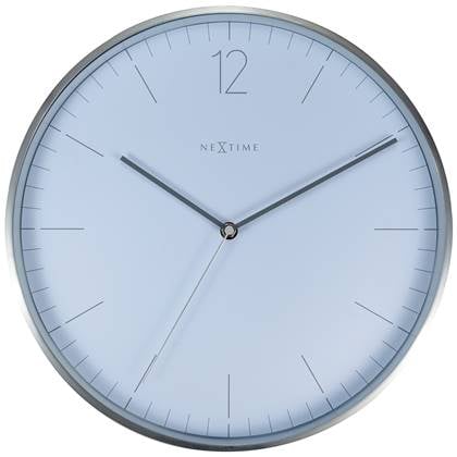NeXtime Essential Witte Wandklok Ø 34 cm