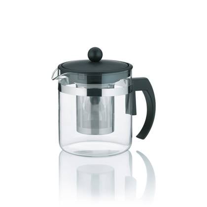 Kela  Theepot 1 L, Zwart -  | Auron