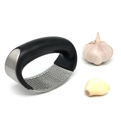 HKS Selection - Garlic Press Boxring - Knoflookpers - RVS - HKS