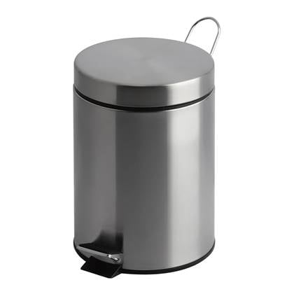 EKO Classic Pedaalemmer 5 Liter Zilver