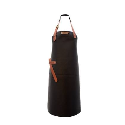 Xapron Rundleren schort Kansas black 82cm Zwart