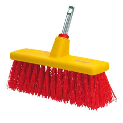 Wolf-Garten MultiStar B 30 M Terrasbezem Geel, Rood
