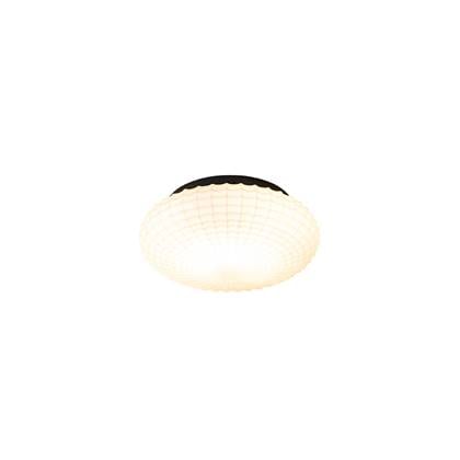 QAZQA nohmi - Klassieke Plafondlamp - 1 lichts - Ø 23 cm - Wit - Woonkamer | Slaapkamer | Keuken