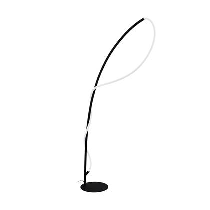 EGLO Egidonella Vloerlamp - LED - 160 cm - Zwart|Wit