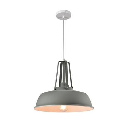 QUVIO Hanglamp rond - QUV5080L-GREY Grijs