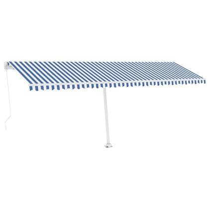 vidaXL-Luifel-handmatig-uittrekbaar-met-LED-600x300-cm-blauw-en-wit