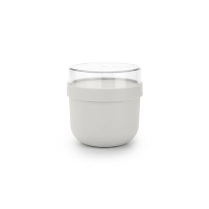 Brabantia Make & Take Yoghurtbeker to Go 0,5 L - Kunststof - Light Grey
