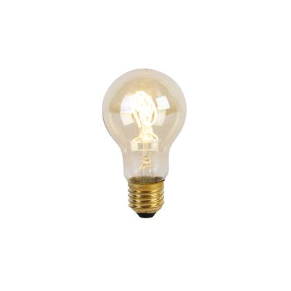 LUEDD E27 LED lamp spiraal filament A60 goldline 2W 150 lm 2200K