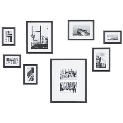 Beliani - GARANGO - Fotolijst - Zwart - Staand, Liggend - MDF