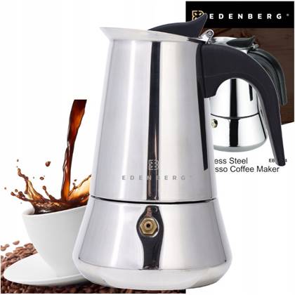 Edenberg Classic Line Percolator Koffiemaker 6 kops Espresso