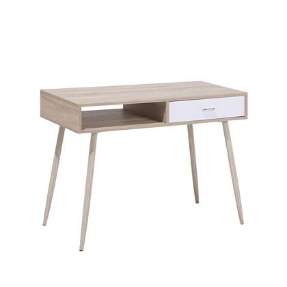 Beliani - DEORA - Bureau - Lichte houtkleur - MDF