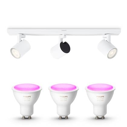 Philips Myliving Runner Opbouwspot met Hue White & Color Ambiance Wit