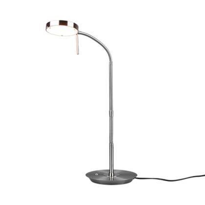 Moderne Tafellamp Monza - Metaal - Grijs