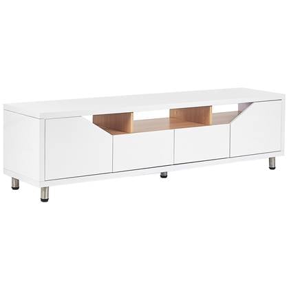 Beliani - CINCI - TV-meubel - Wit - MDF