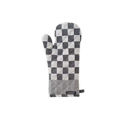DDDDD Ovenwant Barbeque 18x36cm - black - set van 2 Zwart