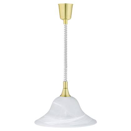Klassieke Hanglamp  Viola - Metaal - Messing