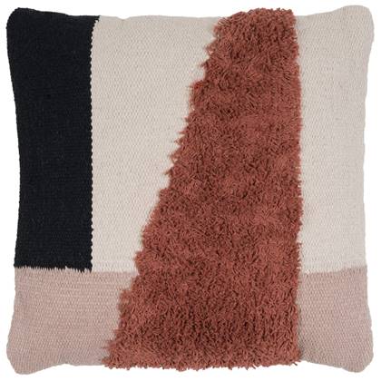 Home67 - Kussen Maya Terra 45 x 45 cm Rood