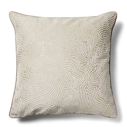 Riviera Maison Kussensloop RM Odine Beige - 60x60 cm
