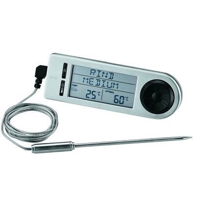 Rösle Barbecue - Barbecue Kernthermometer - Digitaal - Rösle Zilver