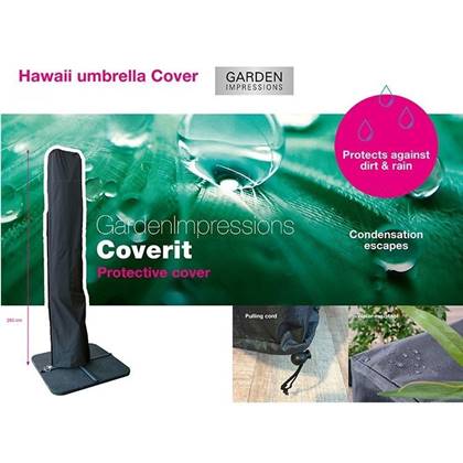 Garden Impressions Coverit Hawaii parasolhoes antraciet