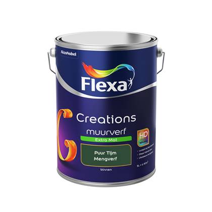 Flexa Creations Muurverf Extra Mat Puur Tijm 5 liter