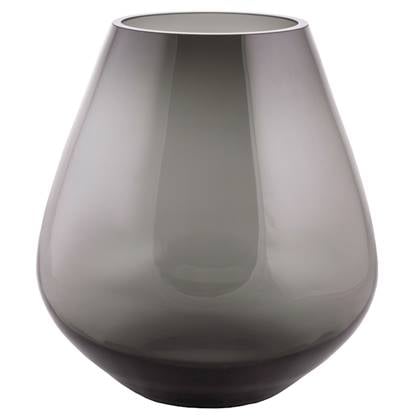 Vase The World - Tasman grey Ø26 x H28 cm Grijs