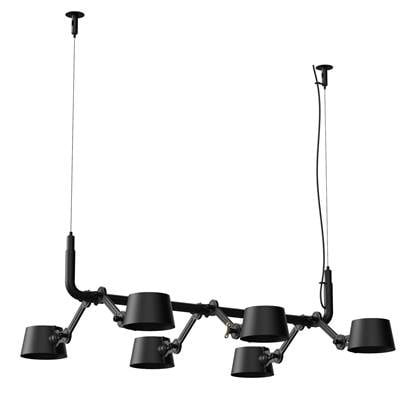 Tonone Bolt 6 hanglamp Smokey Black