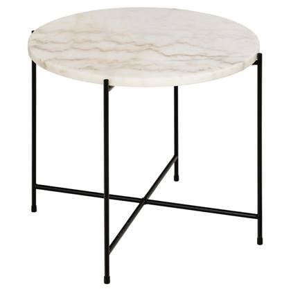 Rebellenclub Bijzettafel Kosta - Laag - Wit