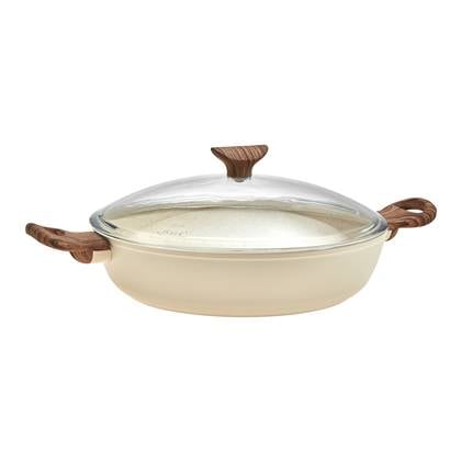 Sambonet Hapjespan met Deksel Ø 28 cm Crème