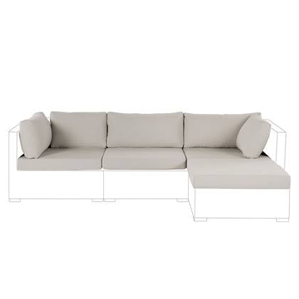 Beliani - SANO - Kussenhoezen - Beige - Polyester
