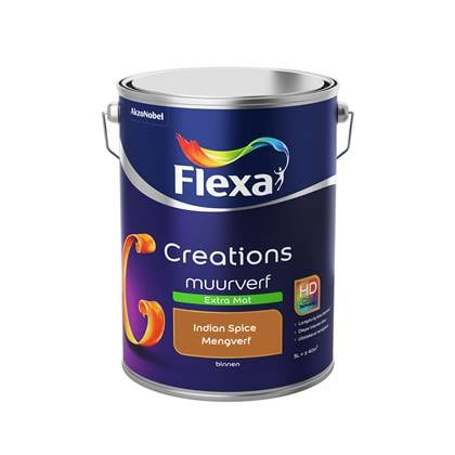 Flexa Creations Muurverf Extra Mat Indian Spice 5 liter