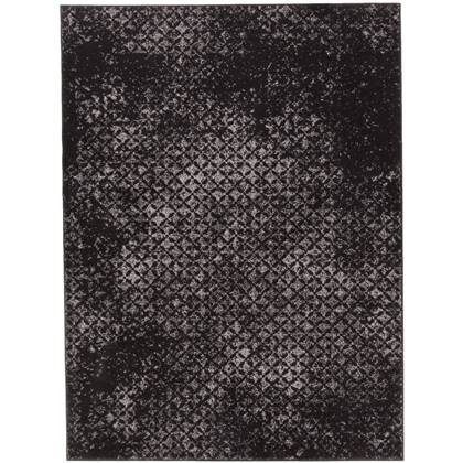Vintage vloerkleed Bruin / Antraciet - Jamm Zwart - Polypropyleen - 190 x 270 cm (L)