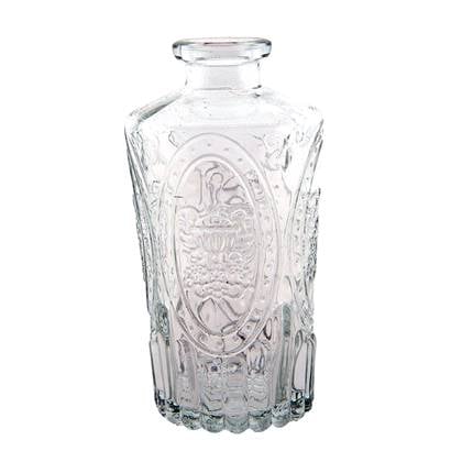 Clayre & Eef Vaas Ø 6x12 cm Glas Transparant