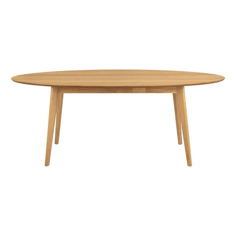 by fonQ Bolt Eettafel - 200 x 90 cm - Eiken