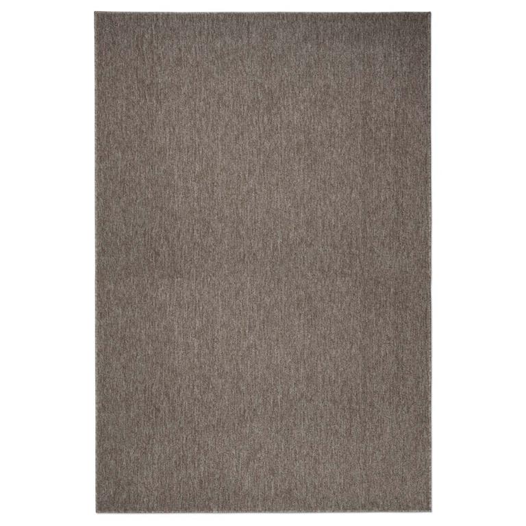 Tapeso Laagpolig vloerkleed Lush taupe|lichtgrijs 120x170 cm