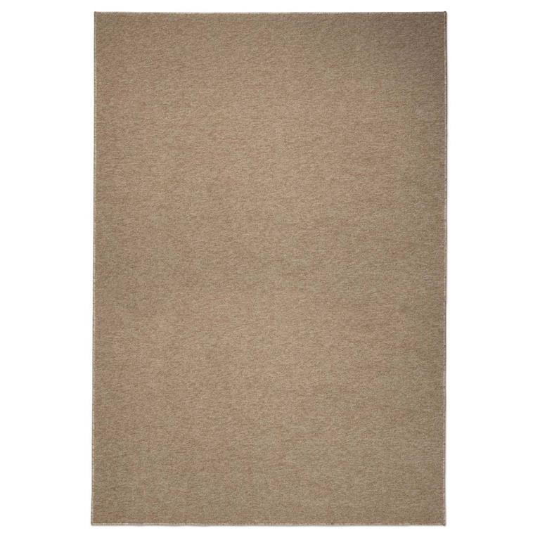 Tapeso Laagpolig vloerkleed Lush beige 120x170 cm