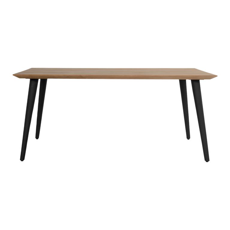 Hartman Sophie Studio Teak Tuintafel 170 x 100 cm Zwarte Poten